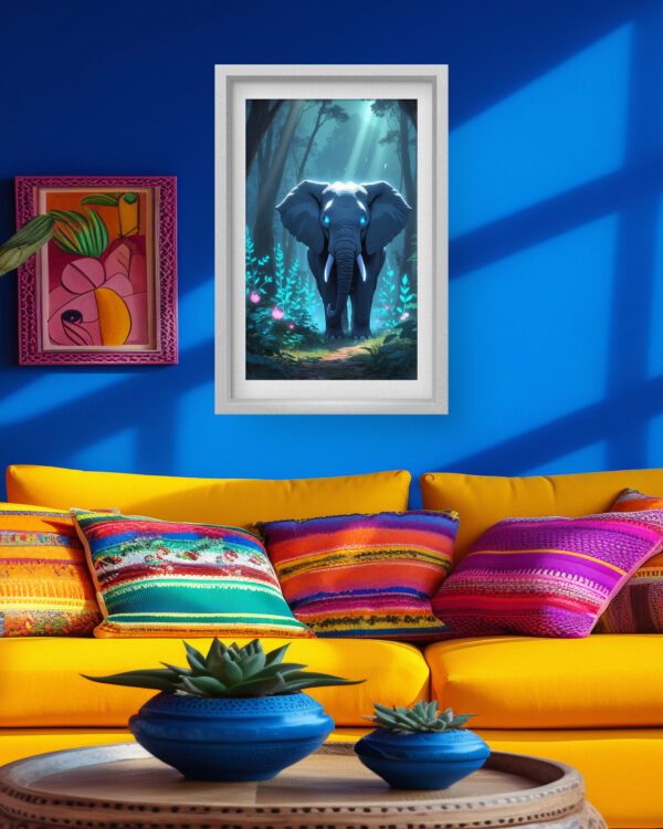 Mystical Guardian Elephant Wall Art