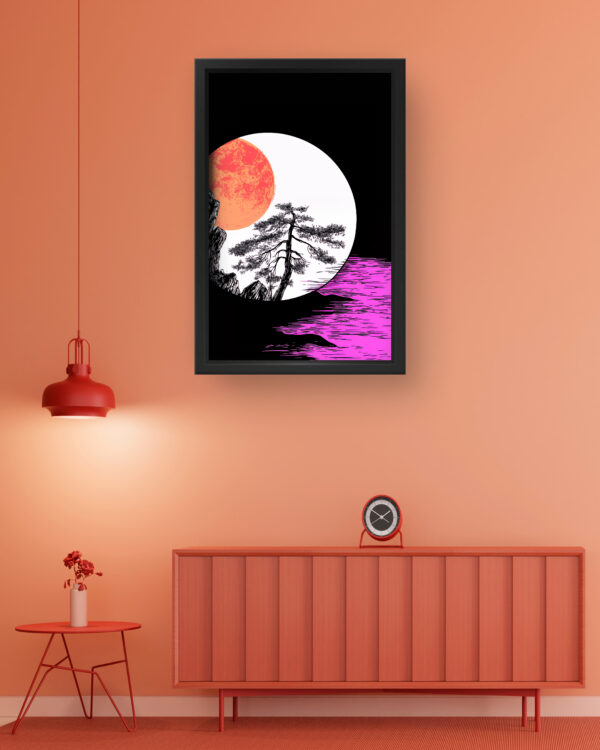 Zen Eclipse: Neon Silence