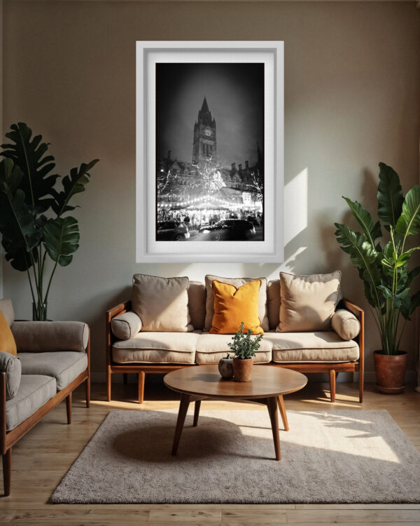 Monochrome Winter Market