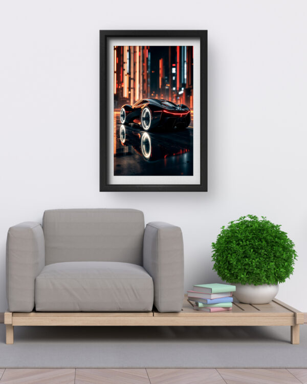 Cyber Velocity Wall Art
